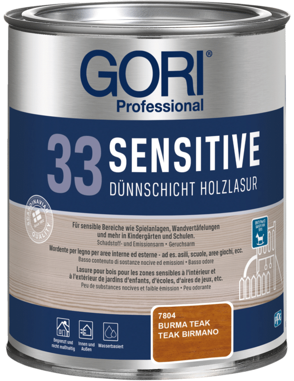 GORI 33 SENSITIVE Holzlasur – Bild 14